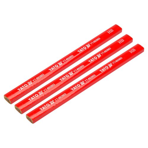 Yato ácsceruza 175 mm fára piros (YT-692603)