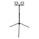 Yato elektromos állványos LED dupla reflektor 2x20W (YT-818151)