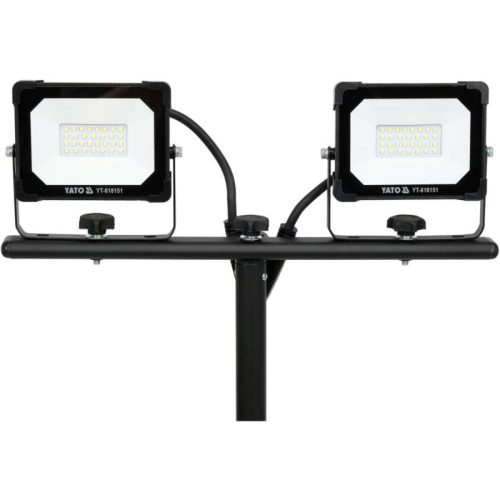 Yato elektromos állványos LED dupla reflektor 2x20W (YT-818151)