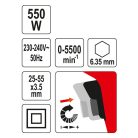 Yato YT-82071 gipszkarton csavarbehajtó táras