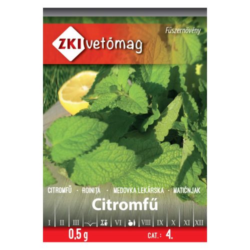 ZKI Citromfű vetőmag 0.5g (ZKI-37-018)