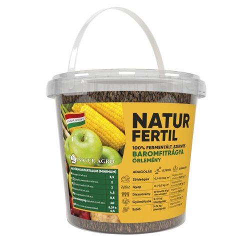 NaturFertil baromfitrágya-őrlemény 5,6 liter