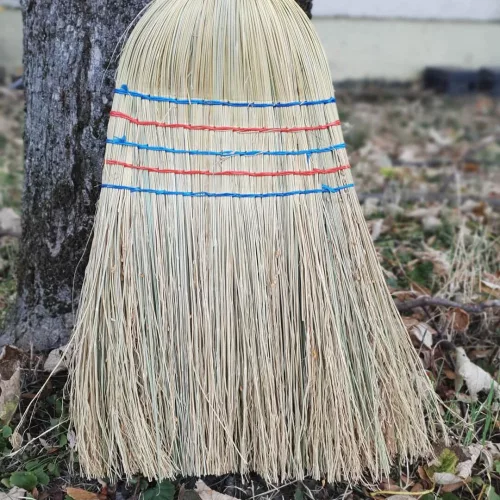 Cirokseprű 5 varrásos + 120cm nyél