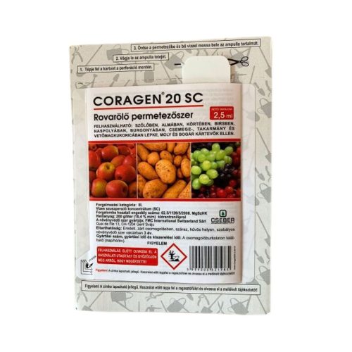 Coragen 20 SC rovarölő szer ampullás 2.5ml