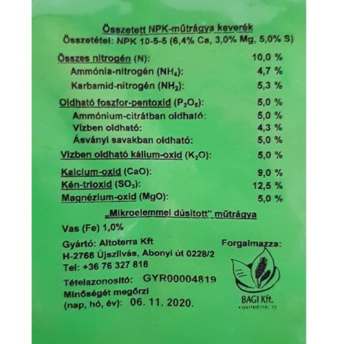 Gyepműtrágya 5kg