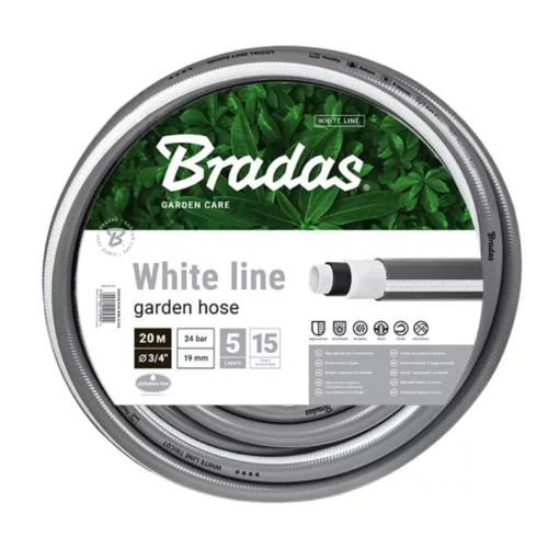 Bradas White Line locsolótömlő 3/4" 20m