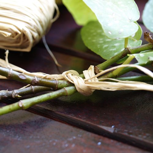 Raffia természetes natúr 50g