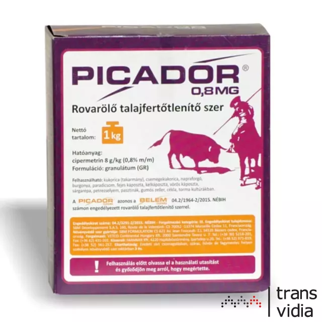 Picador 0.8 MG rovarölő talajfertőtlenítő szer 1kg