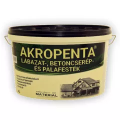 Akropenta fekete 1.6L-es lábazat-, betoncserép- és palafesték