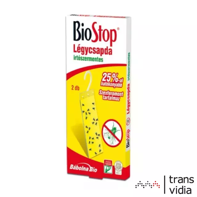 Biostop légyfogó lap 2 db-os